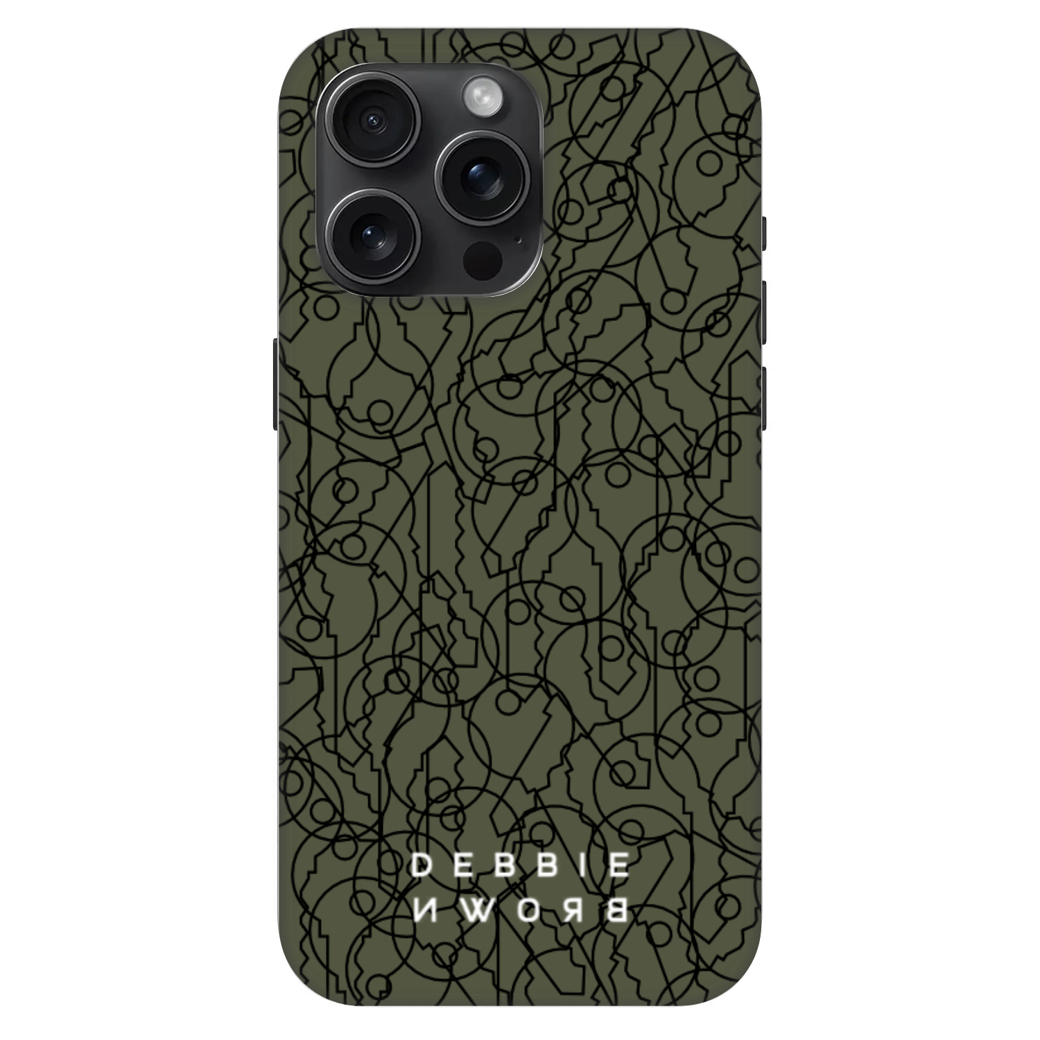 Picasee Fashion Case MagSafe za Apple iPhone 15 Pro Max - UNLOCK YOURSELF