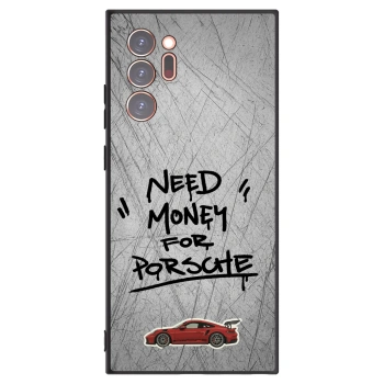 Picasee crna silikonska maskica za Samsung Galaxy Note 20 Ultra - Grey Drift