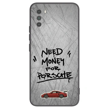 Picasee crna silikonska maskica za Xiaomi Poco M3 - Grey Drift