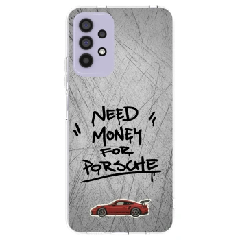 Picasee silikonska prozirna maskica za Samsung Galaxy A32 4G SM-A325F - Grey Drift