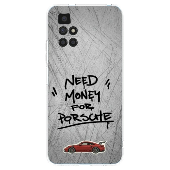 Picasee silikonska prozirna maskica za Xiaomi Redmi 10 - Grey Drift