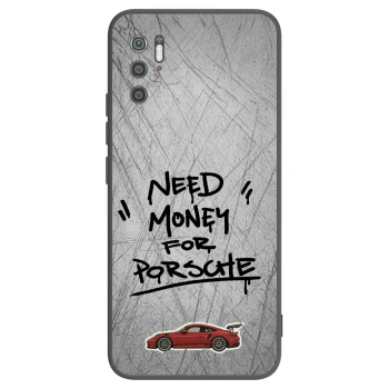 Picasee crna silikonska maskica za Xiaomi Poco M3 Pro 5G - Grey Drift