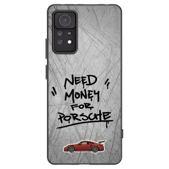 Picasee crna silikonska maskica za Xiaomi Redmi Note 11 Pro - Grey Drift
