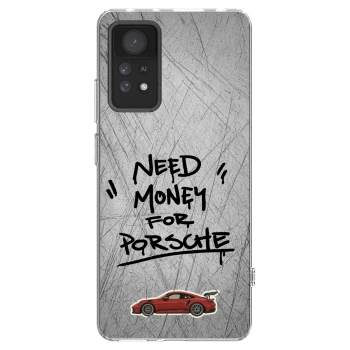 Picasee silikonska prozirna maskica za Xiaomi Redmi Note 11 Pro 5G - Grey Drift