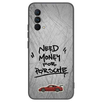 Picasee crna silikonska maskica za Realme GT Master Edition 5G - Grey Drift