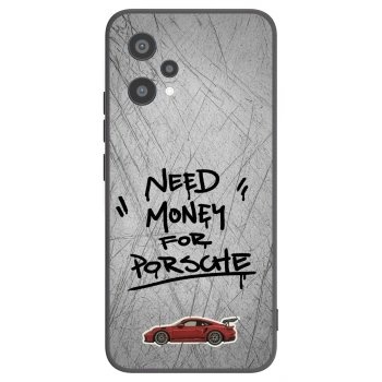 Picasee crna silikonska maskica za Realme 9 Pro 5G - Grey Drift