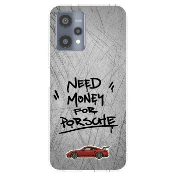 Picasee silikonska prozirna maskica za Realme 9 Pro 5G - Grey Drift