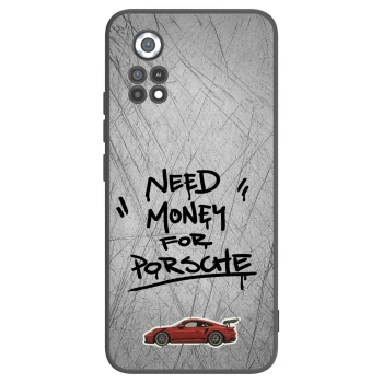 Picasee crna silikonska maskica za Xiaomi Poco X4 Pro 5G - Grey Drift
