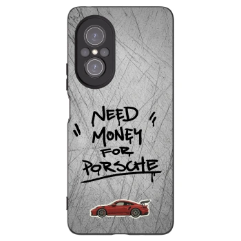 Picasee crna silikonska maskica za Huawei Nova 9 SE - Grey Drift