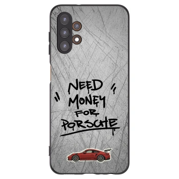 Picasee crna silikonska maskica za Samsung Galaxy A13 4G A135 - Grey Drift