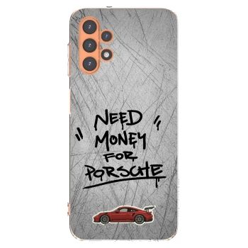 Picasee silikonska prozirna maskica za Samsung Galaxy A13 4G A135 - Grey Drift