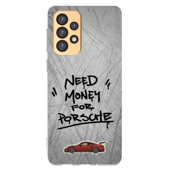 Picasee silikonska prozirna maskica za Samsung Galaxy A33 5G A336 - Grey Drift