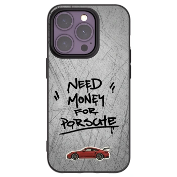 Picasee crna silikonska maskica za Apple iPhone 14 Pro - Grey Drift