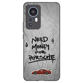Picasee crna silikonska maskica za Xiaomi 12T Pro - Grey Drift
