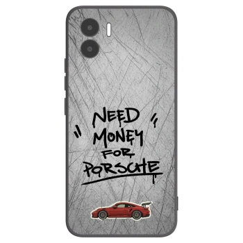 Picasee crna silikonska maskica za Xiaomi Redmi A1 - Grey Drift