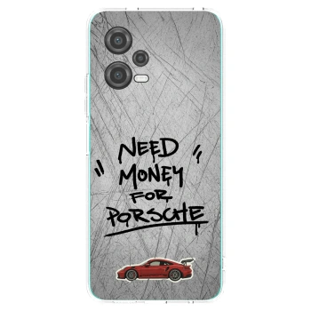 Picasee silikonska prozirna maskica za Xiaomi Poco X5 - Grey Drift