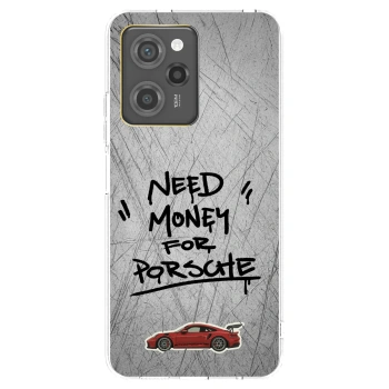 Picasee silikonska prozirna maskica za Xiaomi Poco X5 Pro - Grey Drift