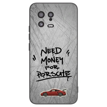 Picasee crna silikonska maskica za Xiaomi 13 - Grey Drift