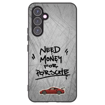 Picasee crna silikonska maskica za Samsung Galaxy A54 5G A546B - Grey Drift