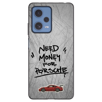 Picasee crna silikonska maskica za Xiaomi Redmi Note 12 Pro 5G - Grey Drift