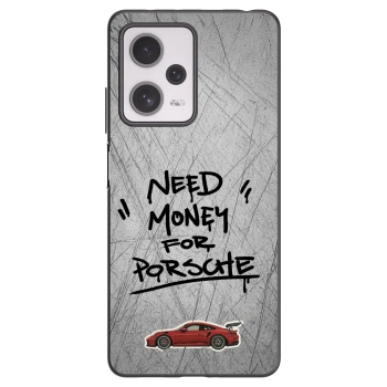Picasee crna silikonska maskica za Xiaomi Redmi Note 12 Pro+ 5G - Grey Drift