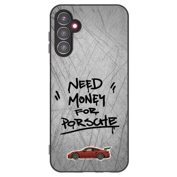 Picasee crna silikonska maskica za Samsung Galaxy A14 5G A146P - Grey Drift