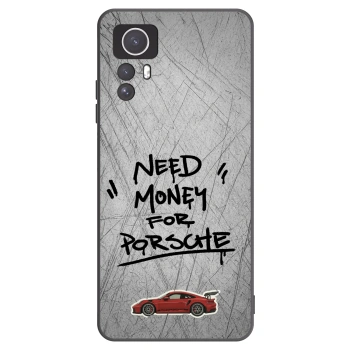 Picasee crna silikonska maskica za Xiaomi Redmi Note 12S - Grey Drift
