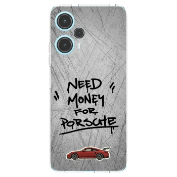 Picasee silikonska prozirna maskica za Xiaomi Poco F5 - Grey Drift