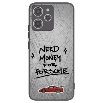 Picasee crna silikonska maskica za Xiaomi Redmi 12 4G - Grey Drift