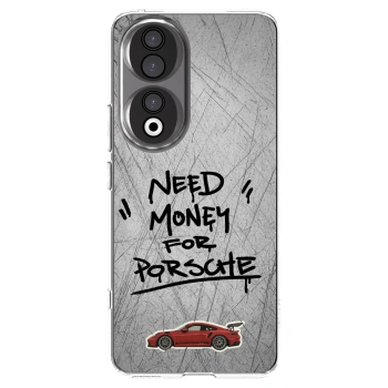 Picasee silikonska prozirna maskica za Honor 90 5G - Grey Drift