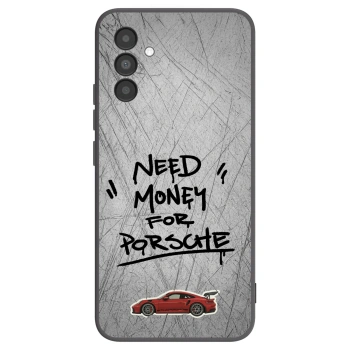 Picasee crna silikonska maskica za Samsung Galaxy A04s A047F - Grey Drift