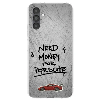 Picasee silikonska prozirna maskica za Samsung Galaxy A04s A047F - Grey Drift