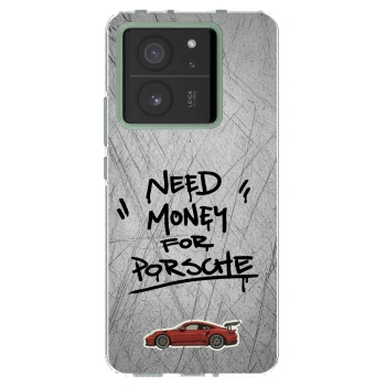 Picasee silikonska prozirna maskica za Xiaomi 13T - Grey Drift