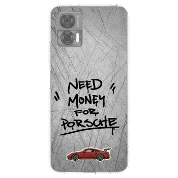Picasee silikonska prozirna maskica za Motorola Edge 30 Neo - Grey Drift
