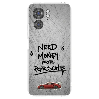Picasee silikonska prozirna maskica za Motorola Edge 40 - Grey Drift