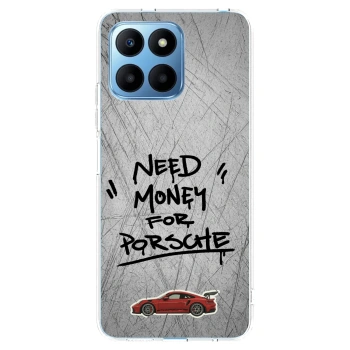 Picasee silikonska prozirna maskica za Honor 70 Lite - Grey Drift