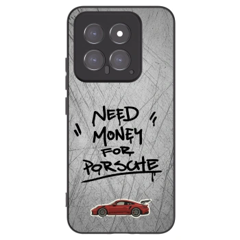 Picasee crna silikonska maskica za Xiaomi 14 - Grey Drift