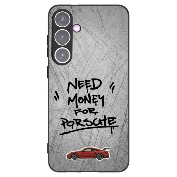 Picasee crna silikonska maskica za Samsung Galaxy S24+ S926B 5G - Grey Drift