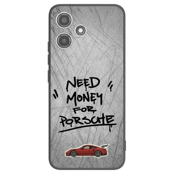 Picasee crna silikonska maskica za Xiaomi Redmi 12 5G - Grey Drift