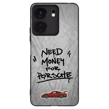 Picasee crna silikonska maskica za Xiaomi Redmi 13C 4G - Grey Drift