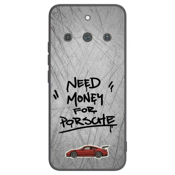 Picasee crna silikonska maskica za Realme 11 Pro+ - Grey Drift