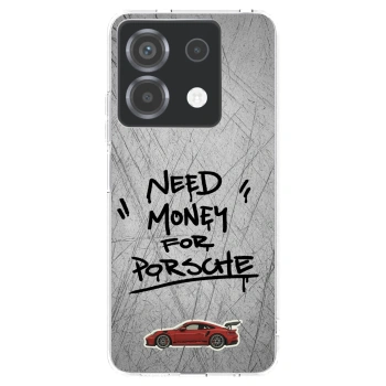 Picasee silikonska prozirna maskica za Xiaomi Poco X6 - Grey Drift