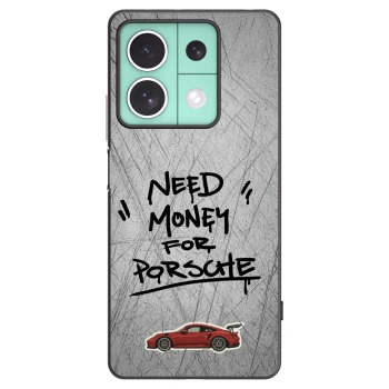 Picasee crna silikonska maskica za Xiaomi Redmi Note 13 5G - Grey Drift