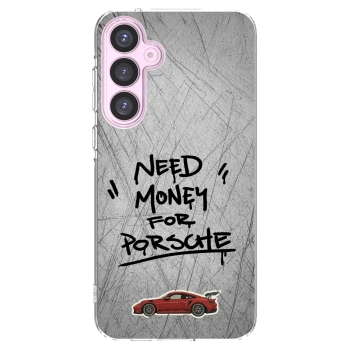 Picasee silikonska prozirna maskica za Samsung Galaxy A55 5G A556B - Grey Drift