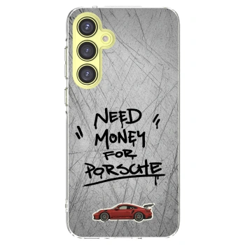 Picasee silikonska prozirna maskica za Samsung Galaxy A35 5G A356B - Grey Drift