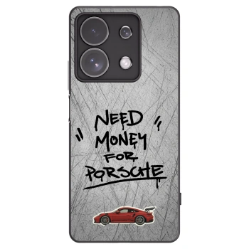 Picasee crna silikonska maskica za Xiaomi Redmi Note 13 Pro 4G - Grey Drift