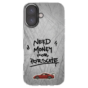 Picasee silikonska prozirna maskica za Apple iPhone 16 - Grey Drift