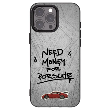 Picasee crna silikonska maskica za Apple iPhone 16 Pro Max - Grey Drift