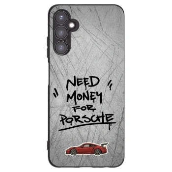 Picasee crna silikonska maskica za Samsung Galaxy A05s A057G - Grey Drift