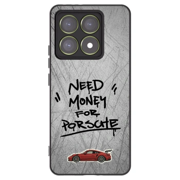 Picasee crna silikonska maskica za Xiaomi 14T - Grey Drift